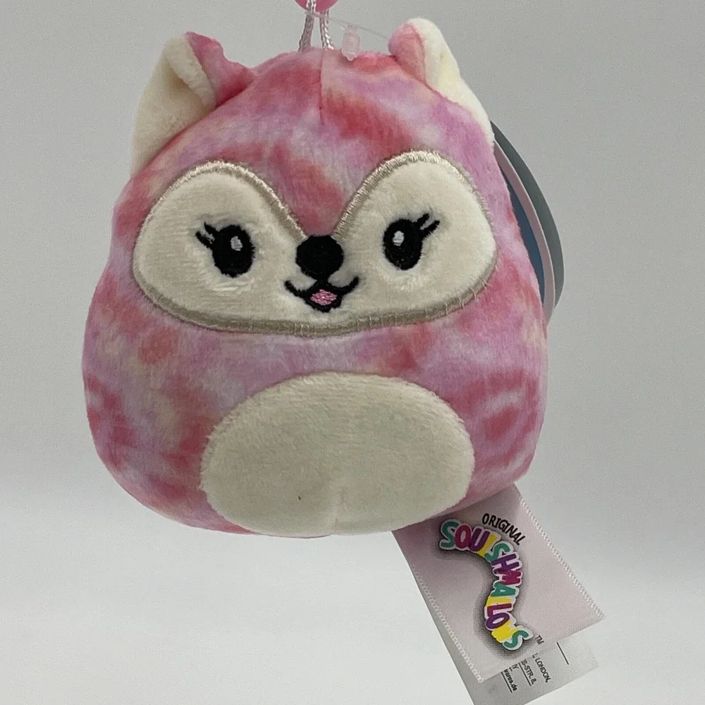 Squishmallows Clip-On‎ Sabine The Fox NWT Squishmallows #023